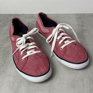 Women's Keds Grace WF63027 Comfort Sneakers Chambray Red Size 7.5